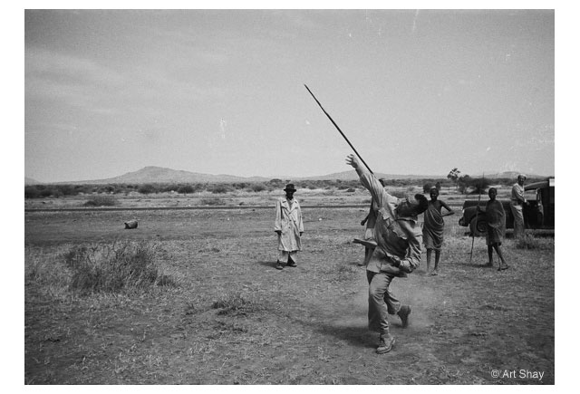 A small tribe in Kenya, a  group of Masai hunters let me make believe I was one of them out to spear a lion. They nicknamed me \"b\'wana makuba\" in Swahili, collpoquially translated as \"some jerk of a white man with a strong arm but minimal accuracy, and a coward to boot.\"\r\n