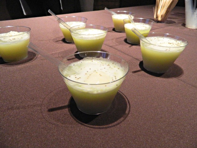 Celery soda floats from Floriole.
