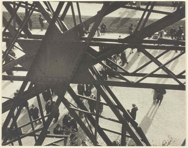 Ilse Bing. Eiffel Tower, Paris, 1931. Julien Levy Collection, Gift of Jean and Julien Levy. Â© Estate of Ilse Bing.