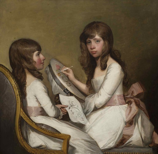 Gilbert Stuart. Anna Dorothea Foster and Charlotte Anna Dick, 1790â91.